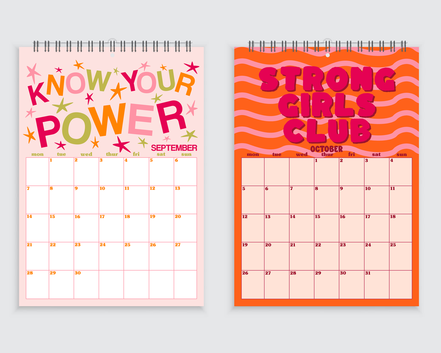 The Feminist Wall Calendar 2026 - A4