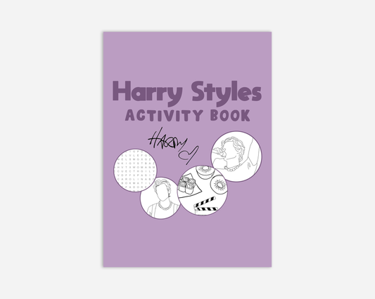 Harry Styles Activity Book