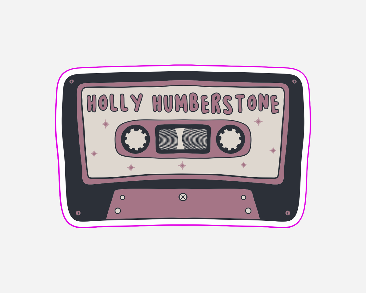 Holly Humberstone Cassette Tape | Sticker
