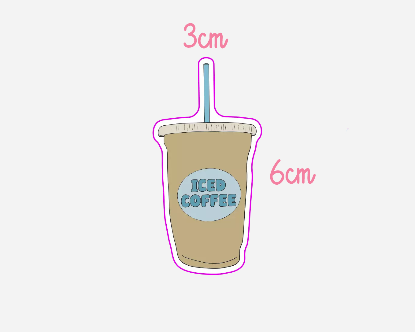 Iced Coffee | Sticker