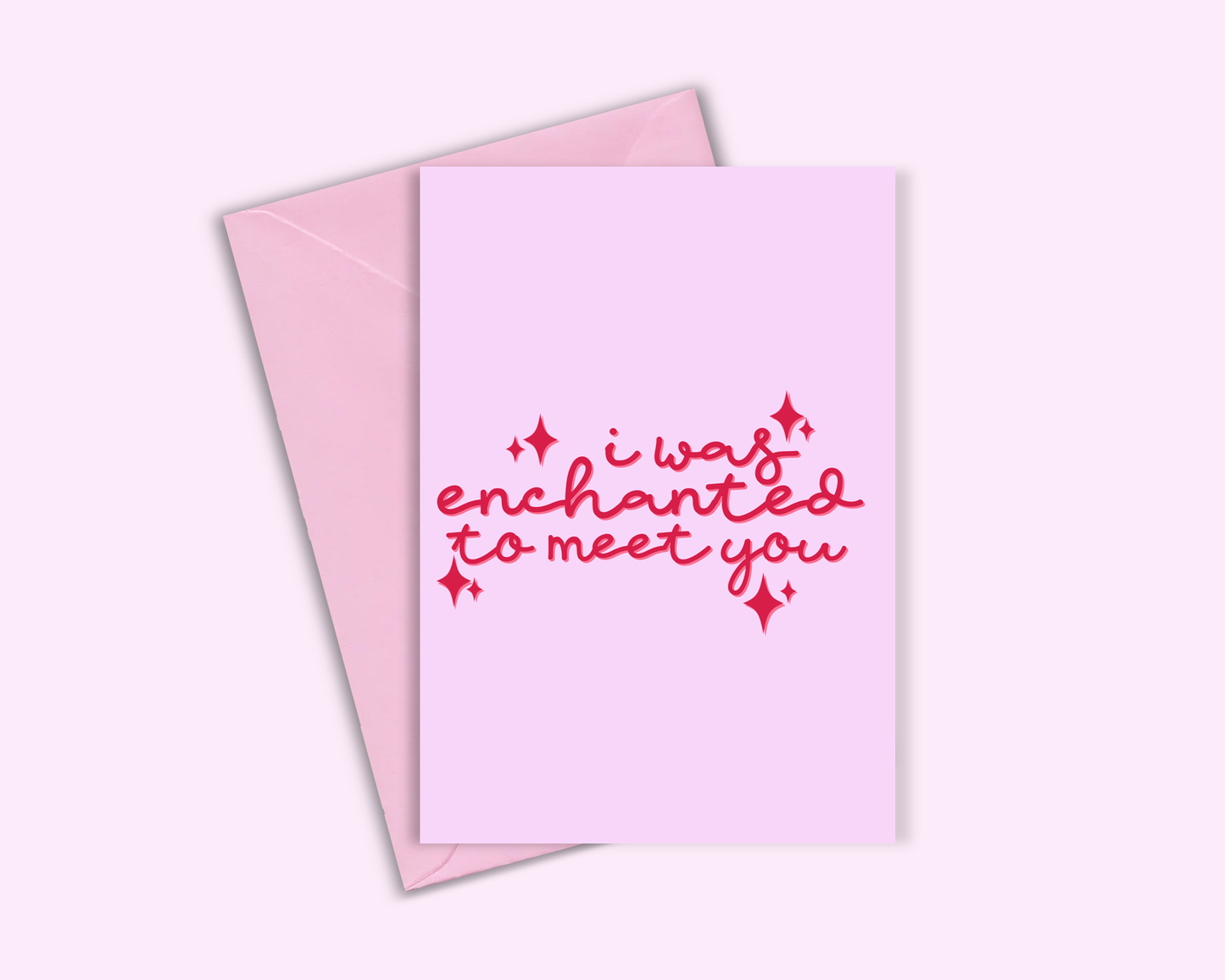 I Was Enchanted To Meet You - Taylor Swift - Greeting Card