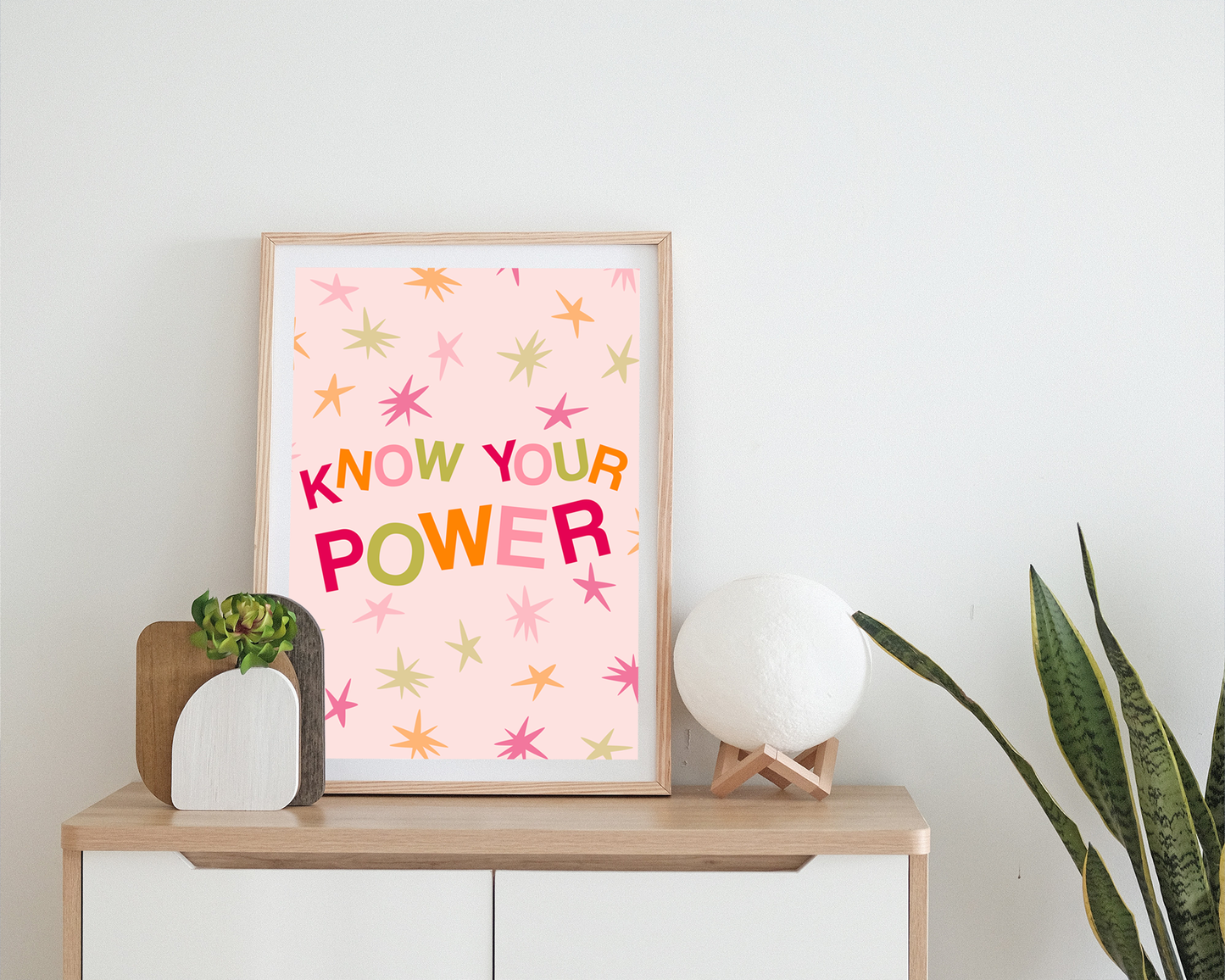 Know Your Power - Feminist Print