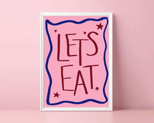 Let's Eat | Print