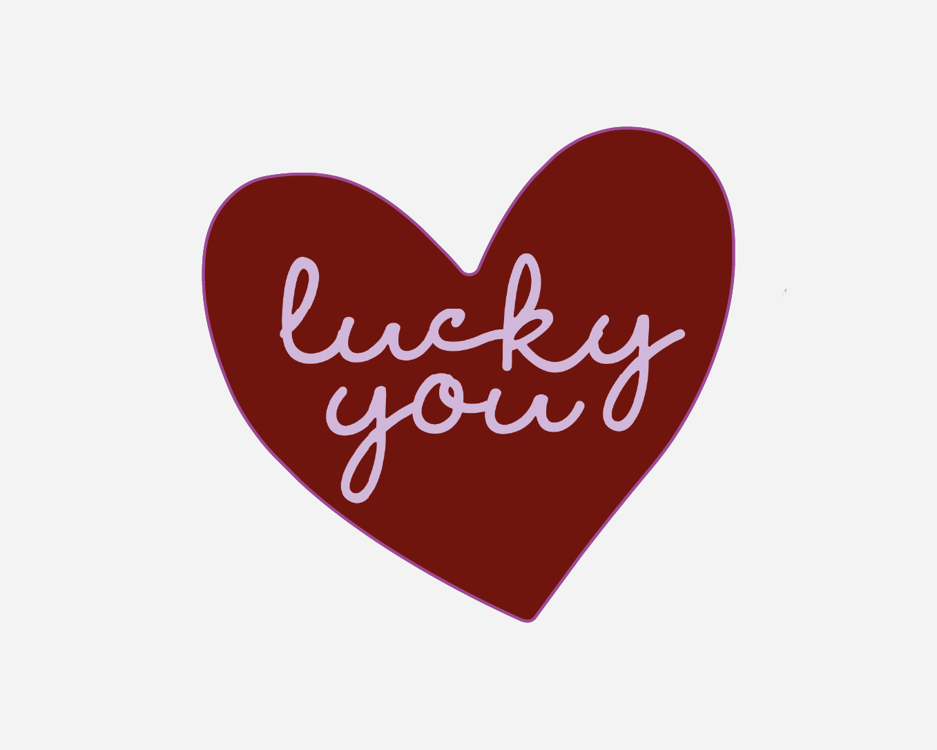Lucky You | Sticker