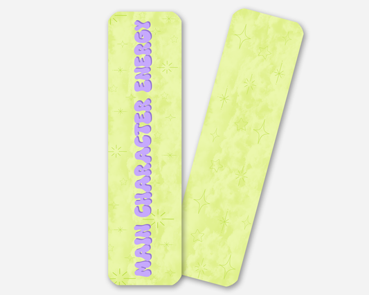 Main Character Energy | Bookmark