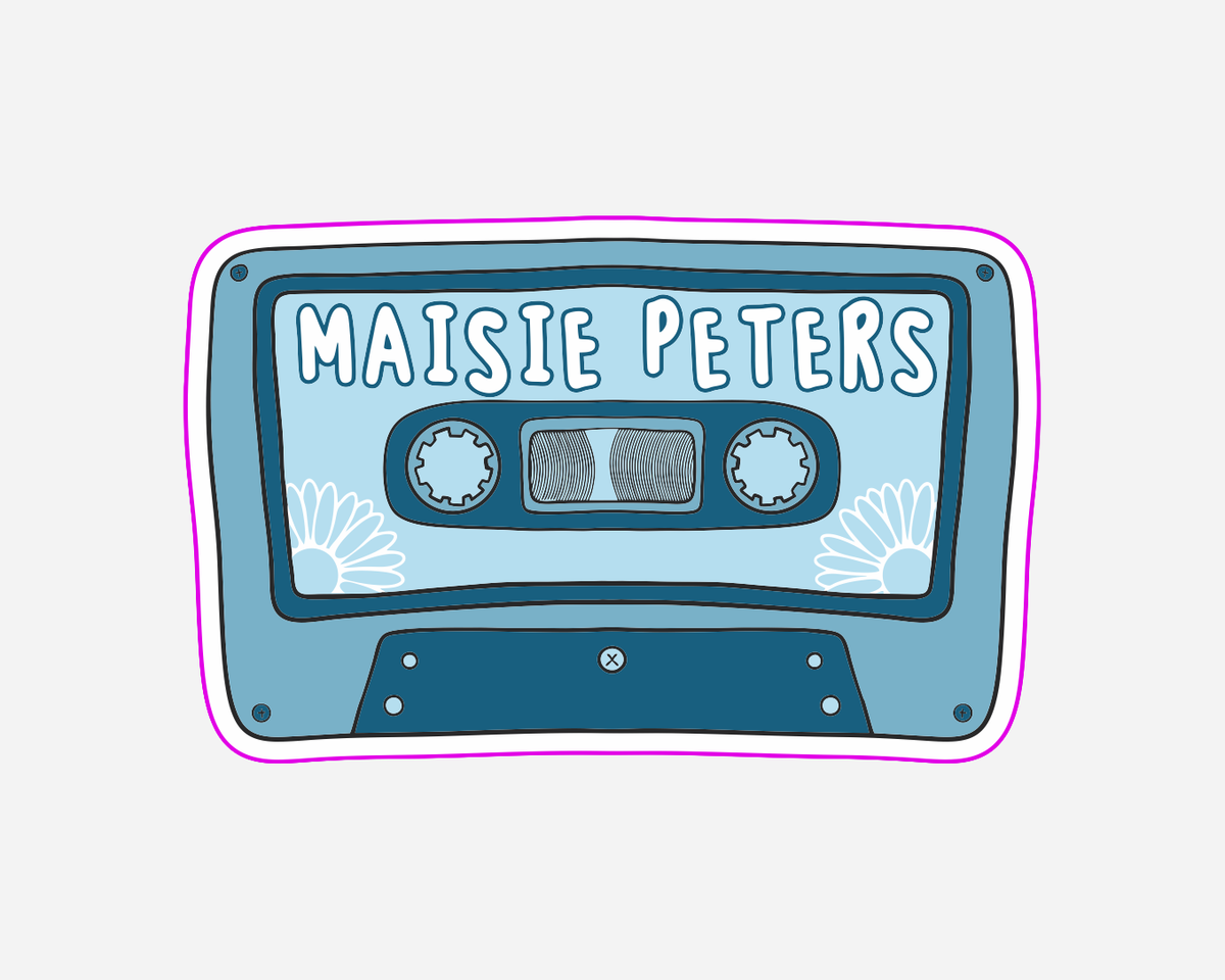 Maisie Peters Cassette Tape | Sticker