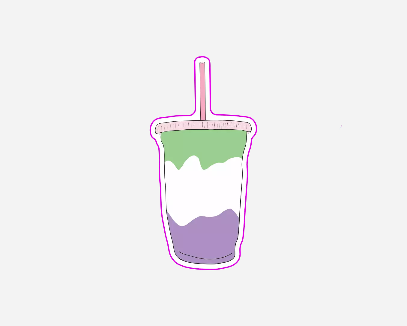 Iced Matcha | Sticker