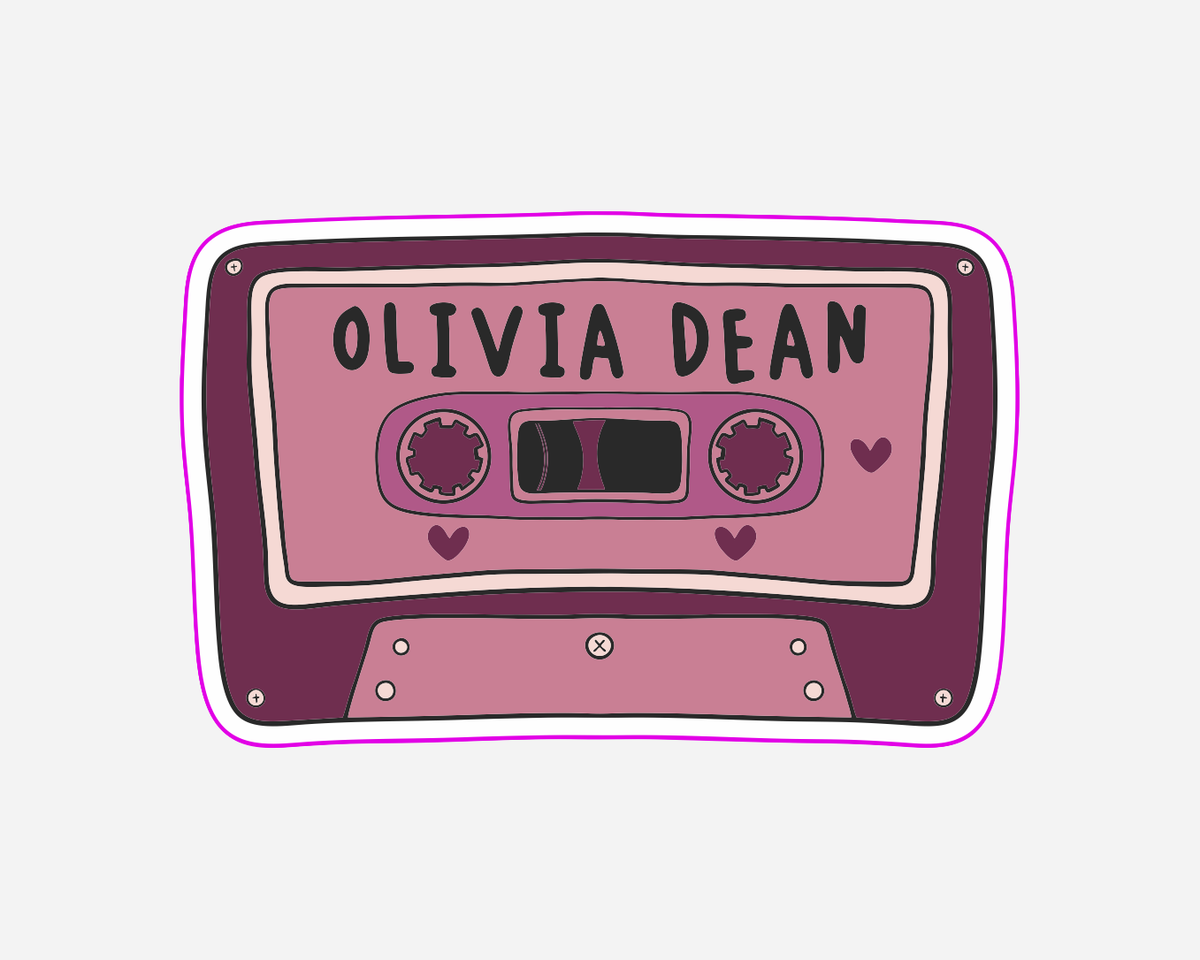 Olivia Dean Cassette Tape | Sticker