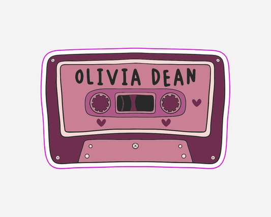 Olivia Dean Cassette Tape | Sticker