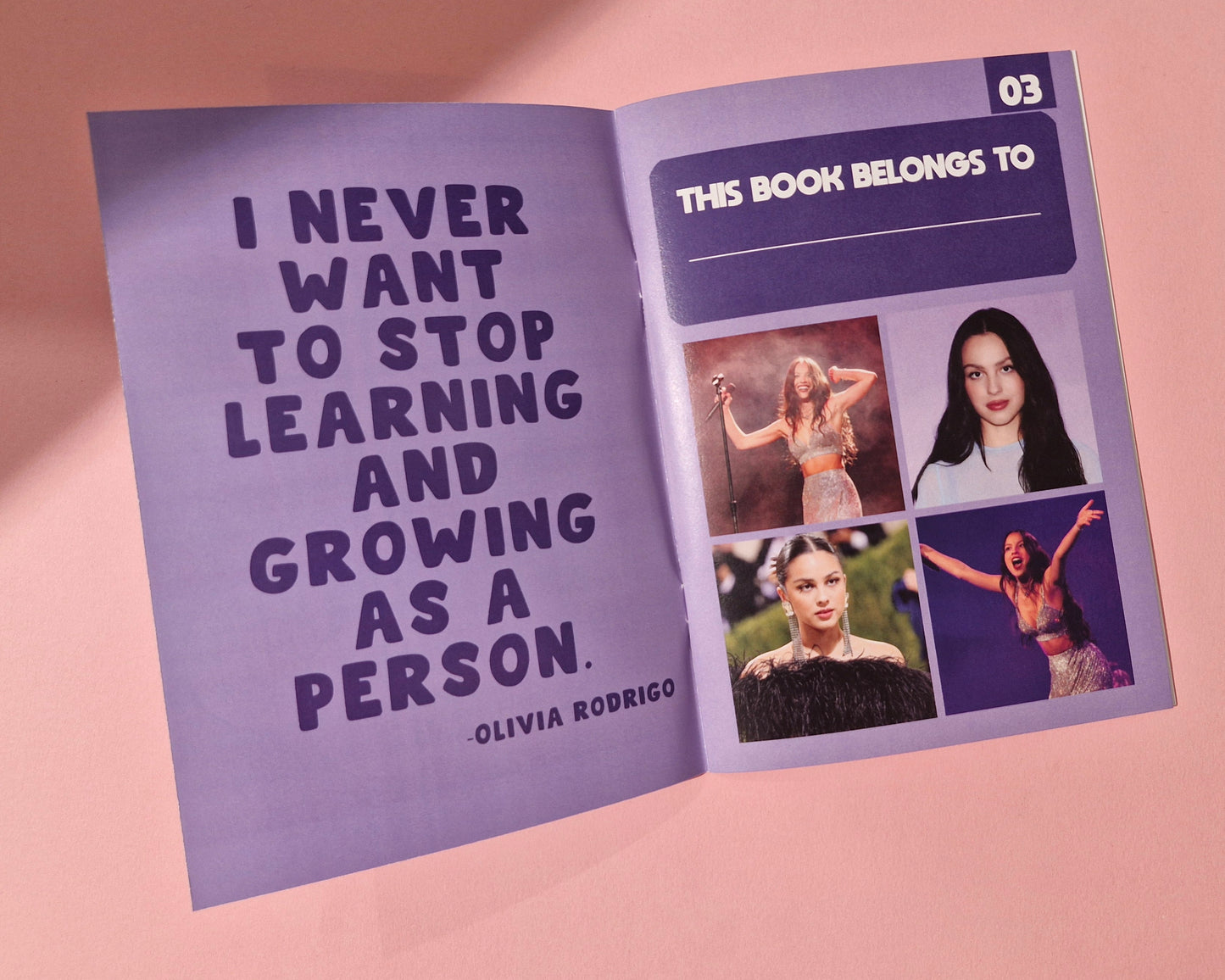 Olivia Rodrigo Activity Book