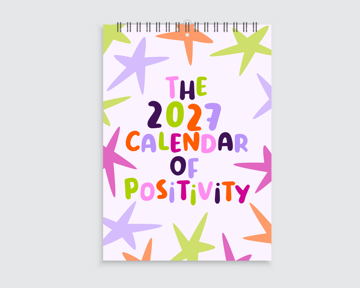 The Calendar of Positivity | A4 Wall Calendar 2027