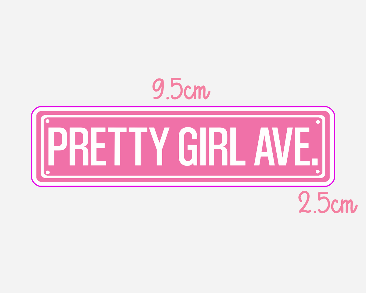 Pretty Girl Ave | Sticker