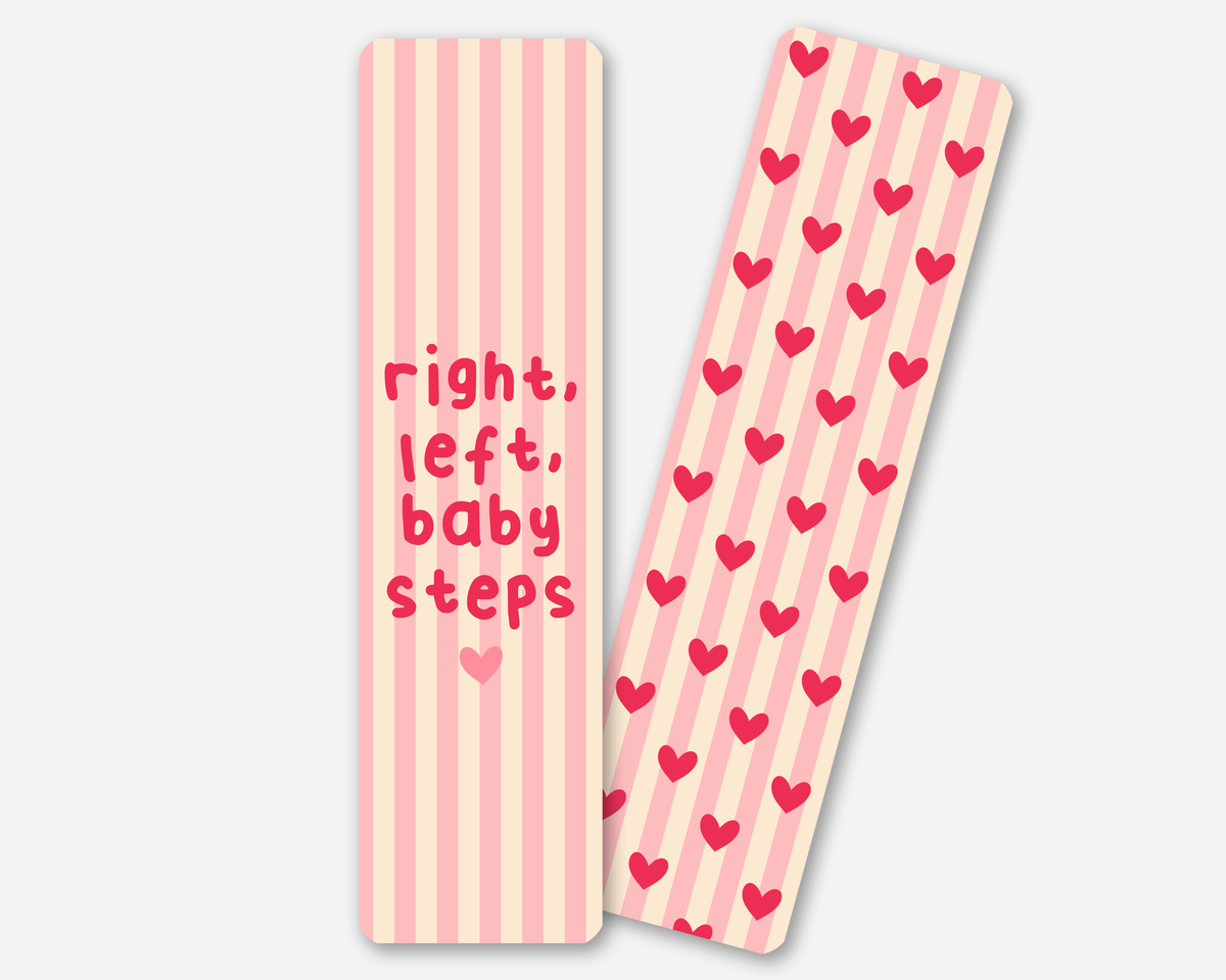 Right, Left, Baby Steps | Bookmark