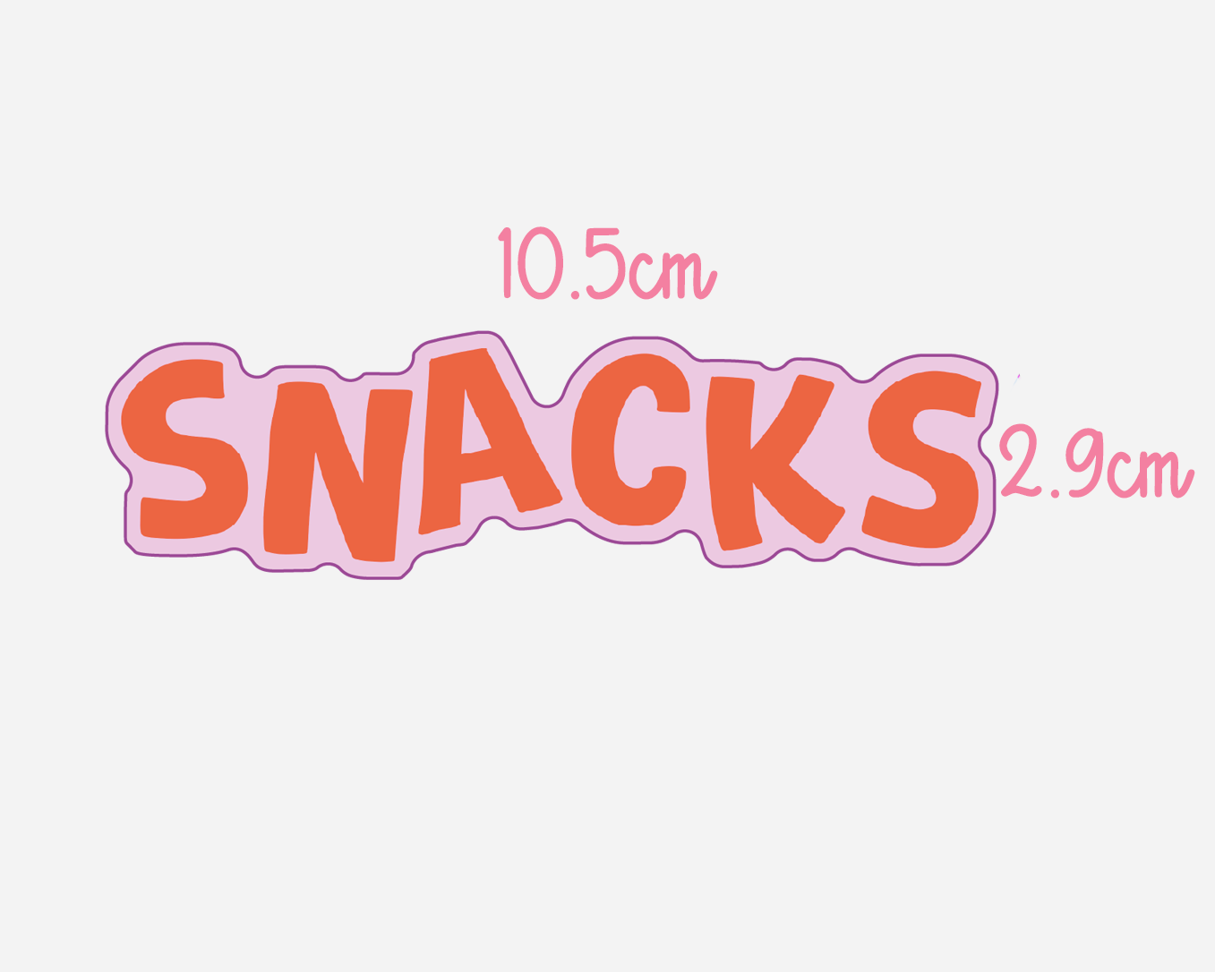 Snacks | Sticker