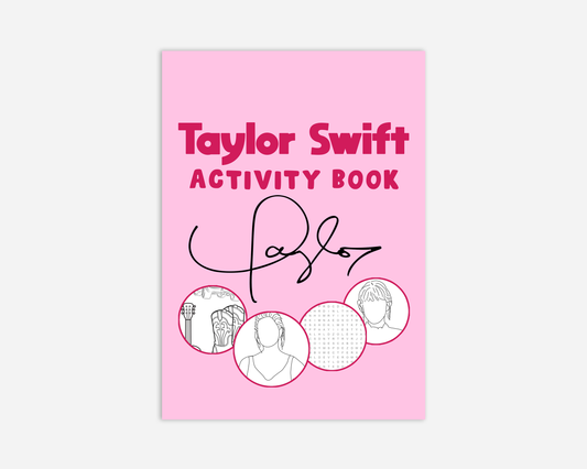 Taylor Swift Activity Book - Includes TTPD