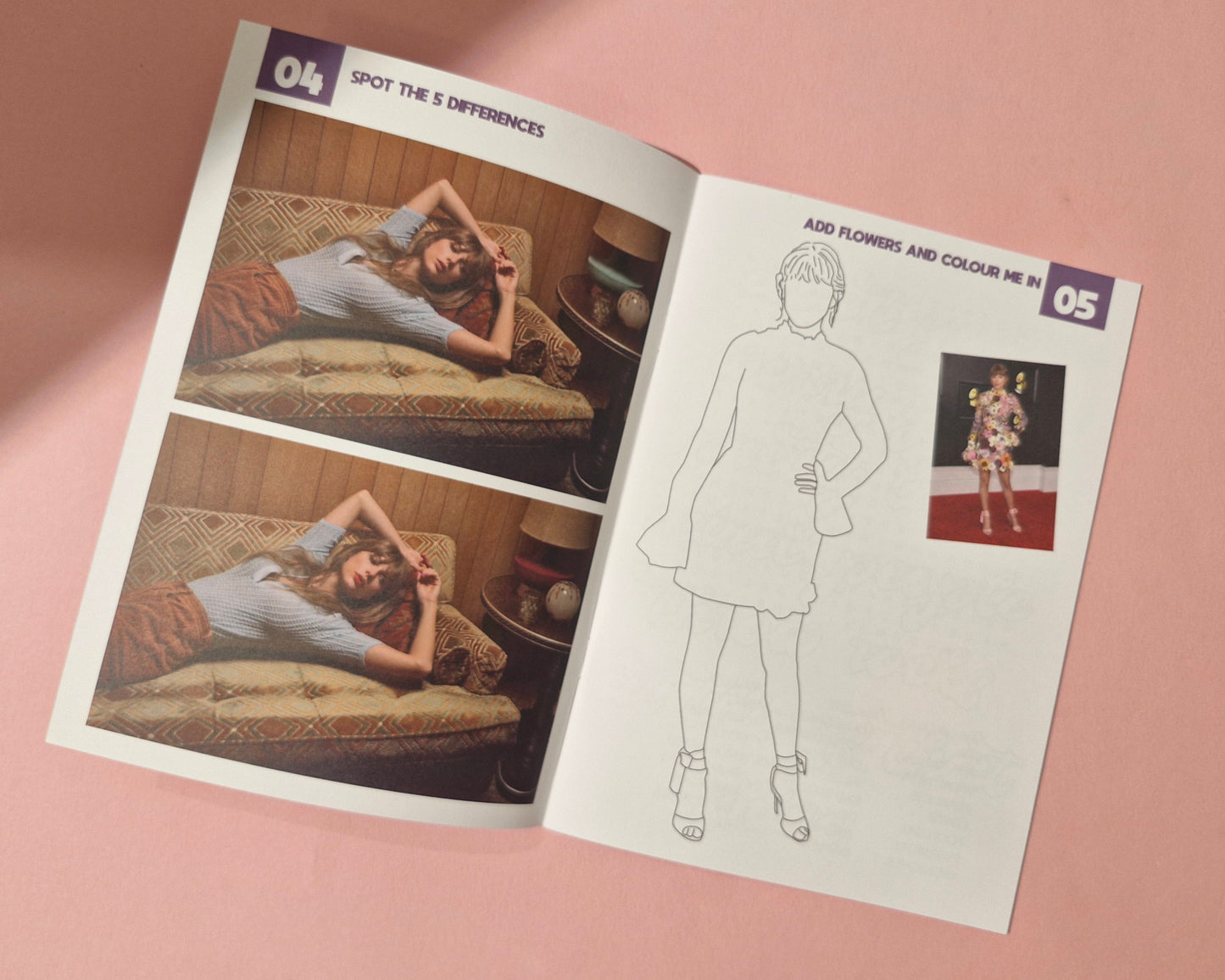 Taylor Swift Activity Book