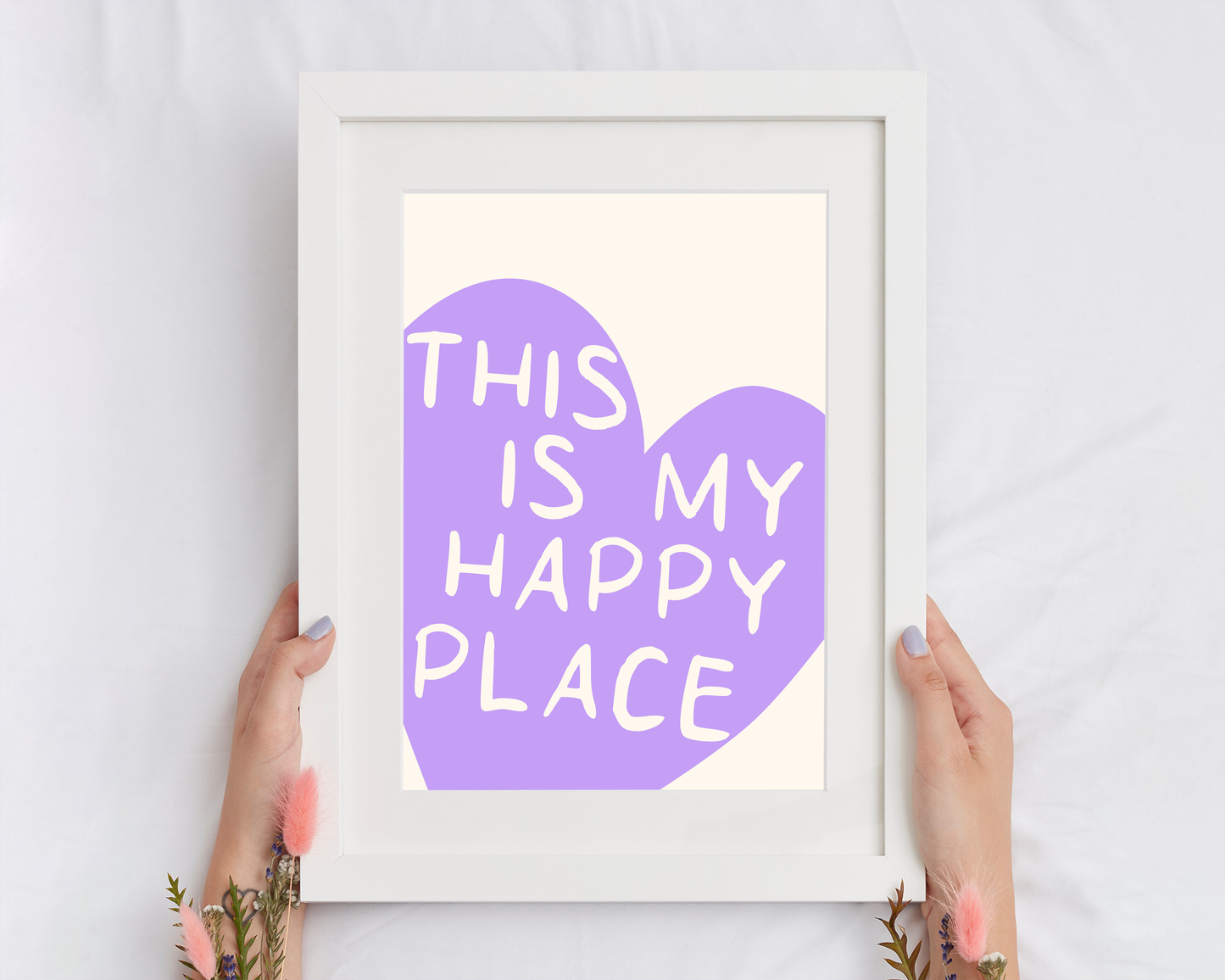 This Is My Happy Place - Print