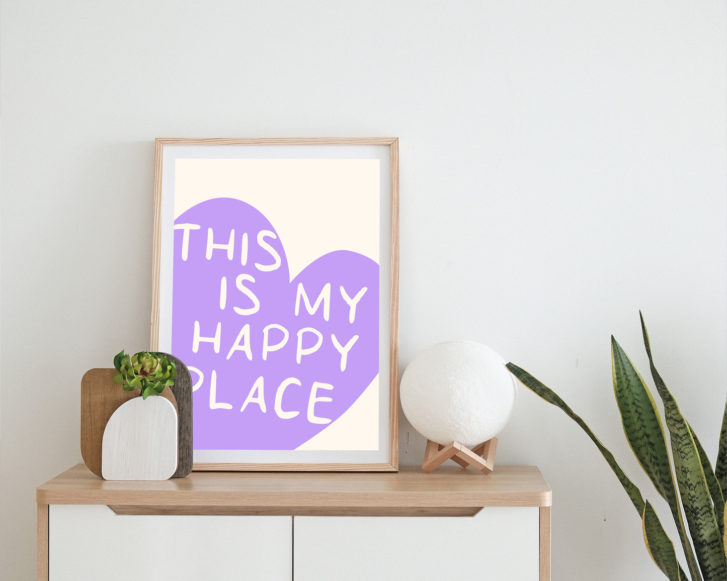 This Is My Happy Place - Print