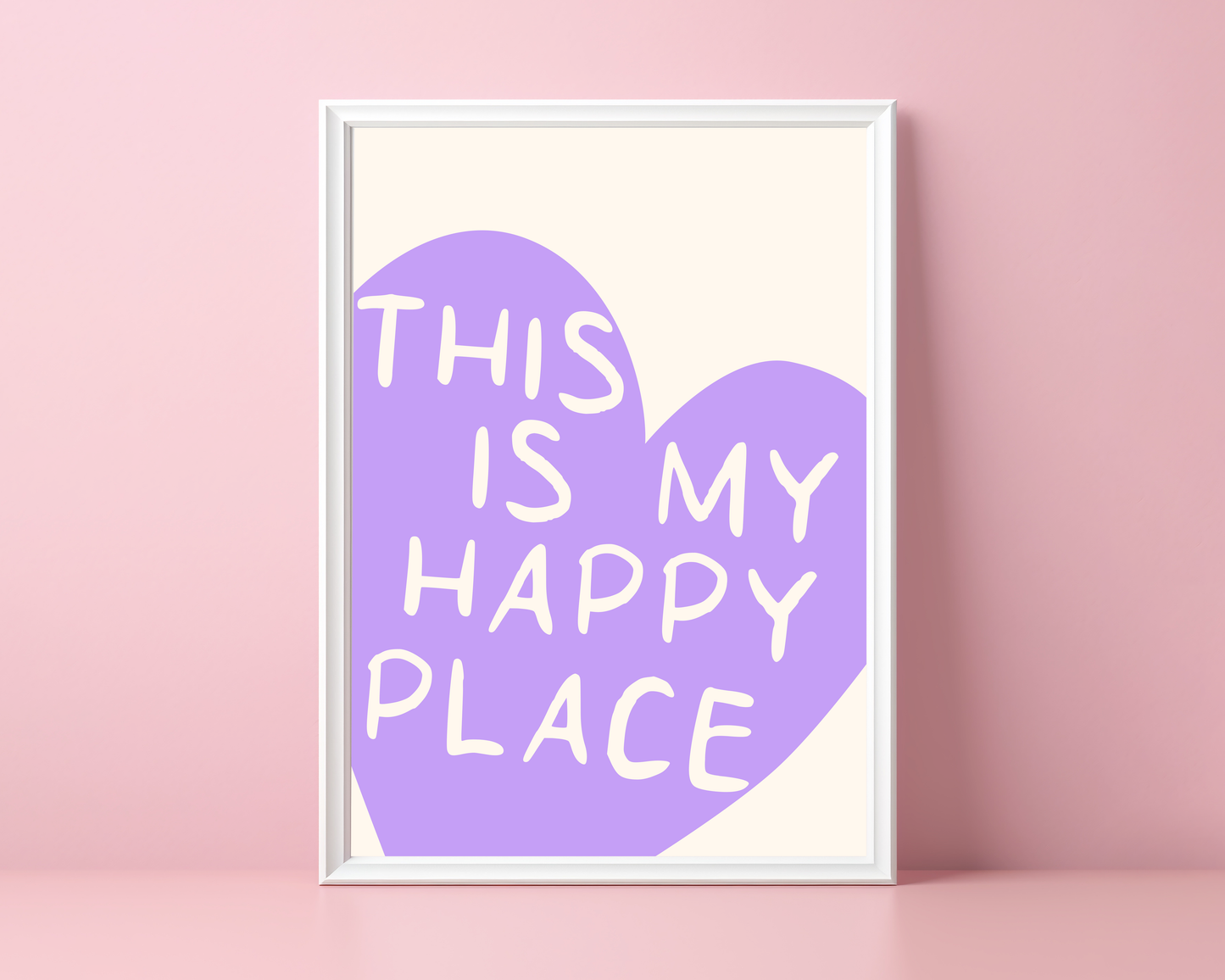 This Is My Happy Place - Print