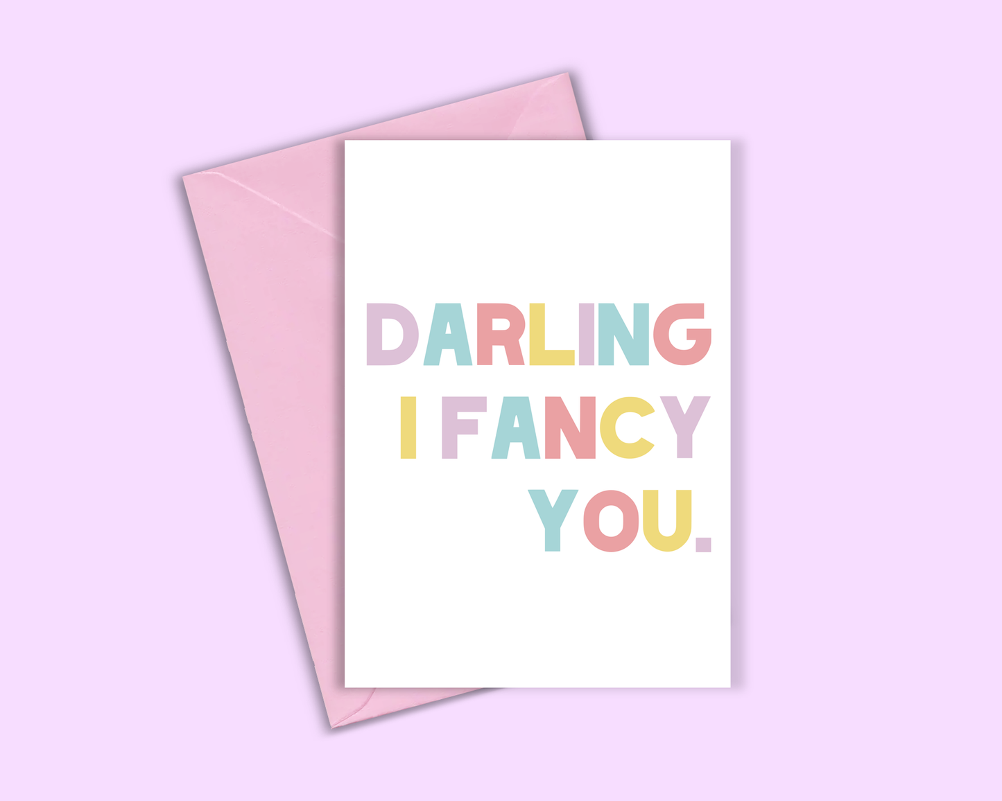 Darling I Fancy You - Taylor Swift Greeting Card