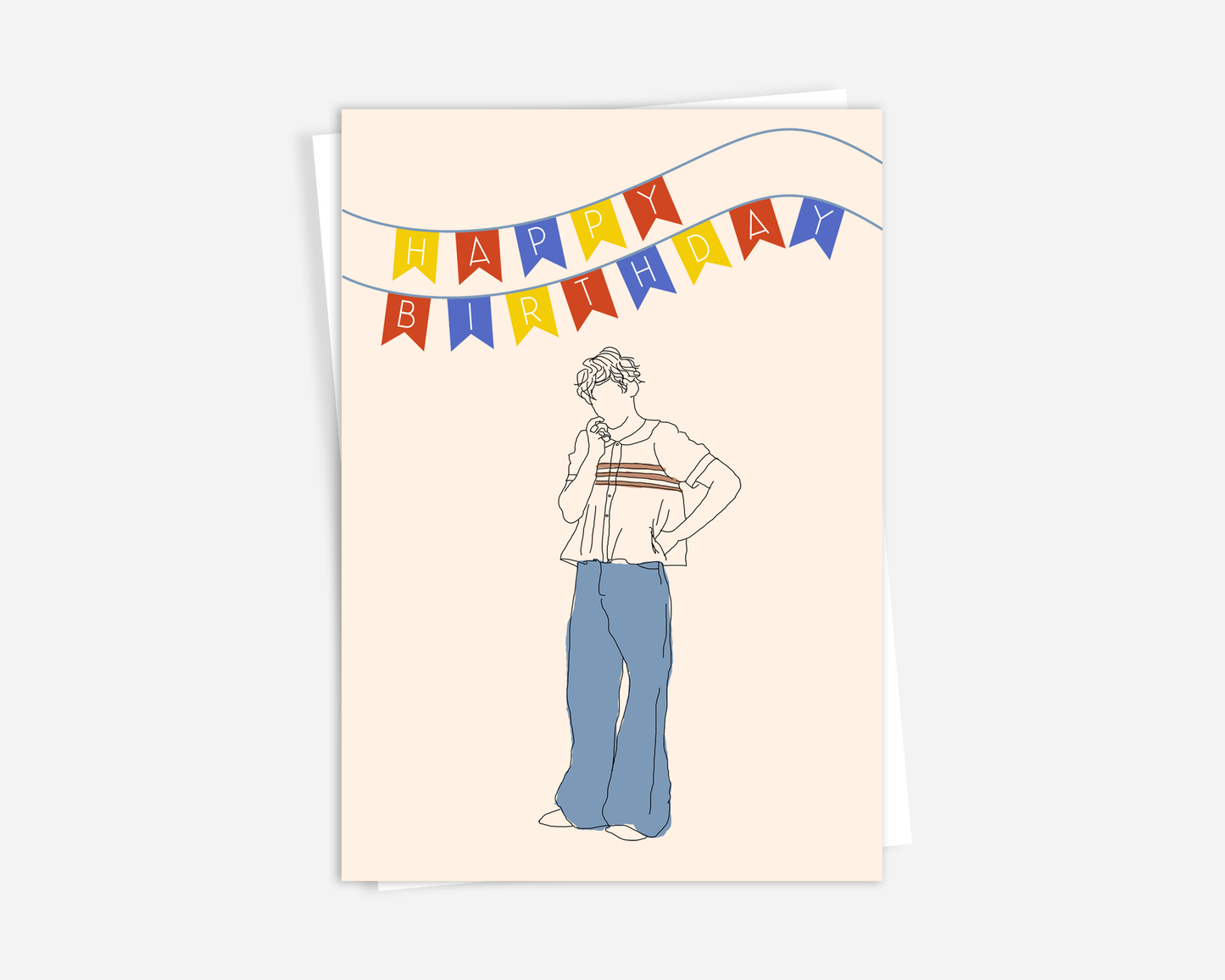 Harry's House - Happy Birthday - Greeting Card