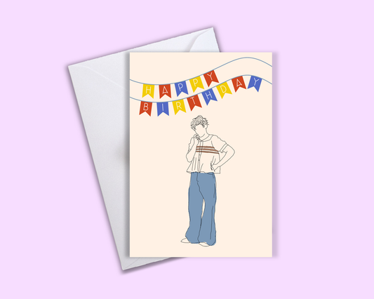 Harry's House - Happy Birthday - Greeting Card