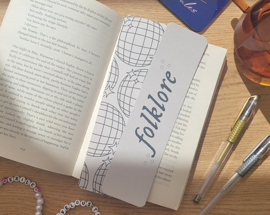 Taylor Swift Folklore Bookmark