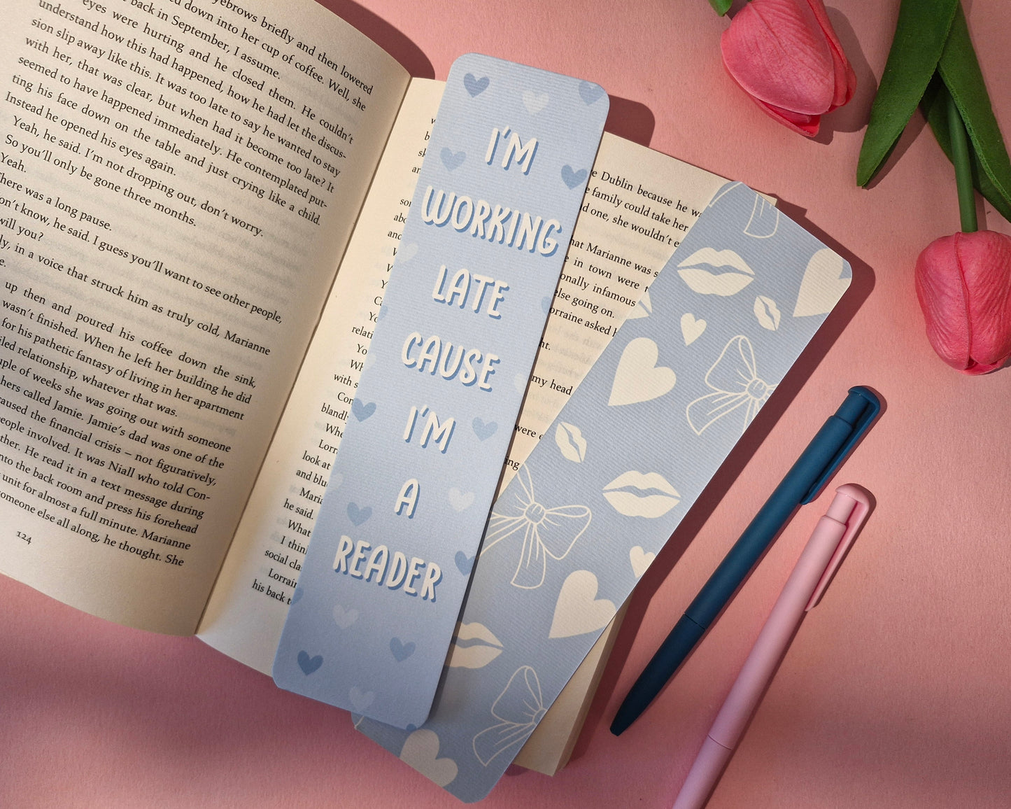 I'm Working Late Cause I'm A Reader - Bookmark