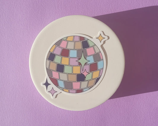 Taylor Swift ERAS Colours Disco Ball Sticker