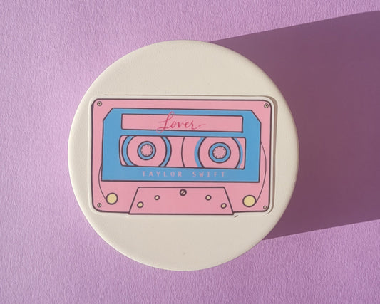 Lover Album Inspired Cassette Tape Sticker