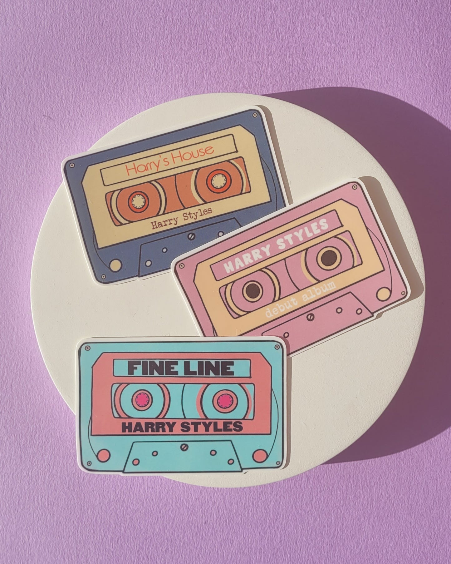 Harry Styles Debut Inspired Cassette Tape - Sticker