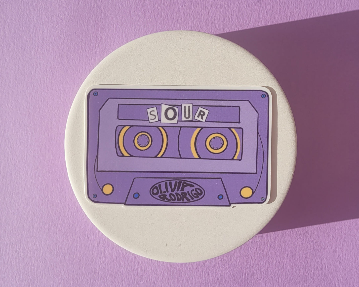 Sour Inspired Cassette Tape - Olivia Rodrigo Sticker