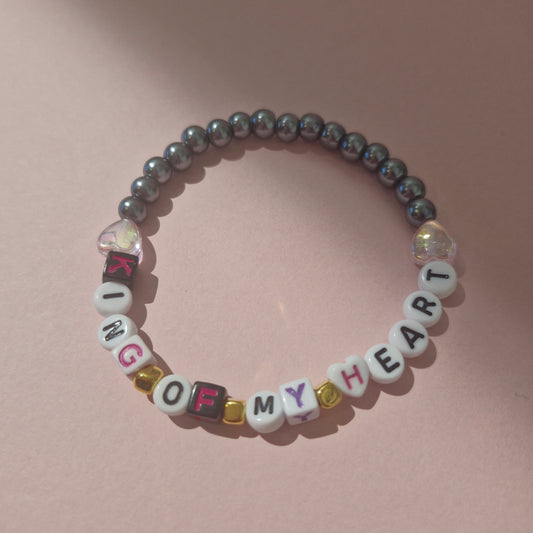 King Of My Heart - Reputation - Taylor Swift Friendship Bracelet