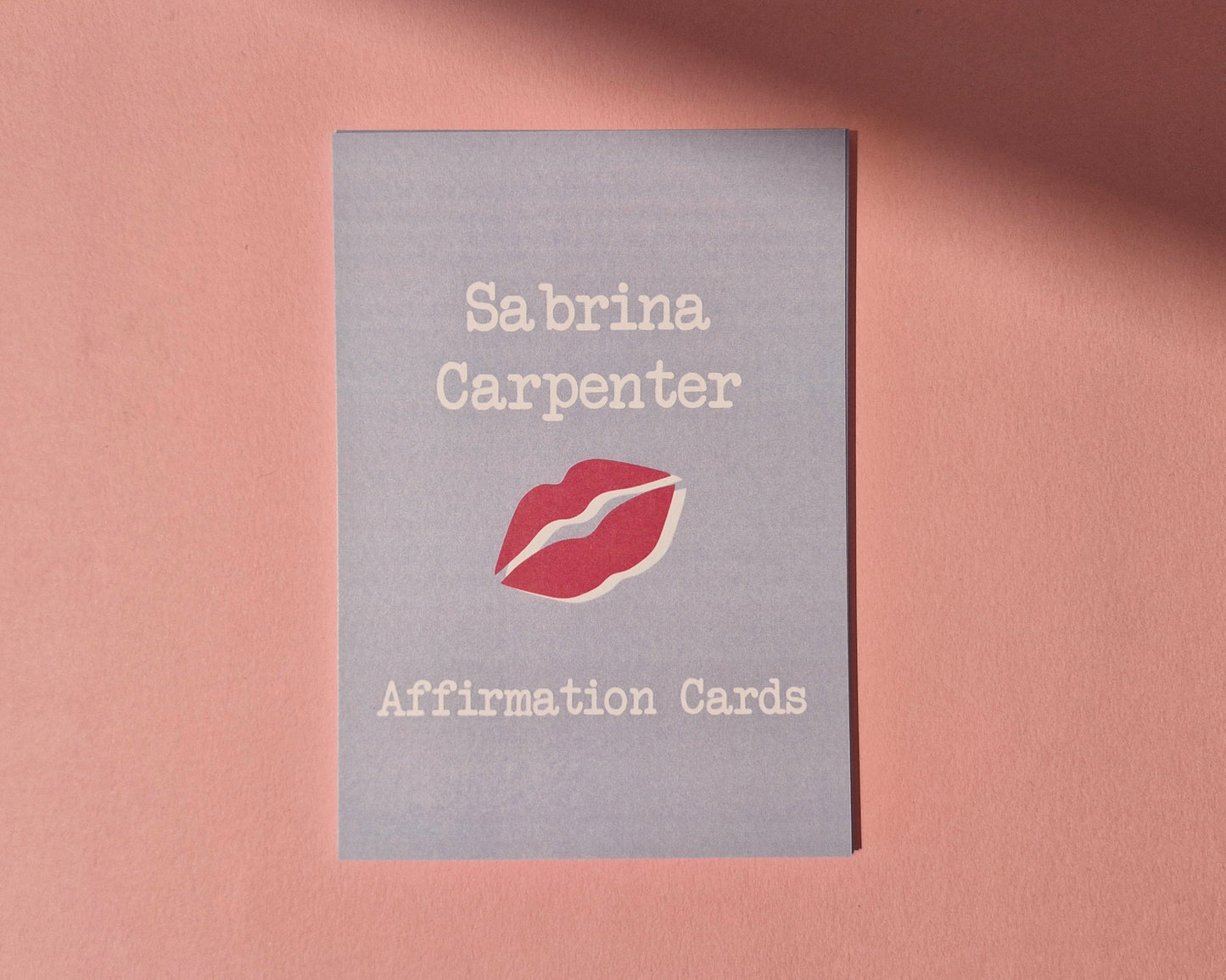 Sabrina Carpenter Affirmation Cards V1