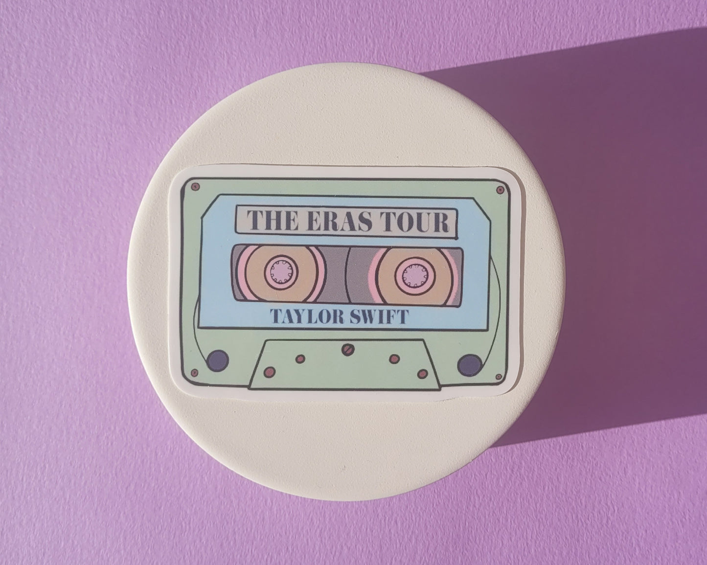 ERAS Tour Inspired Cassette Tape Sticker