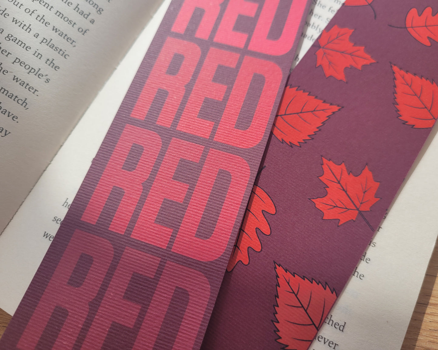 Taylor Swift Red Bookmark