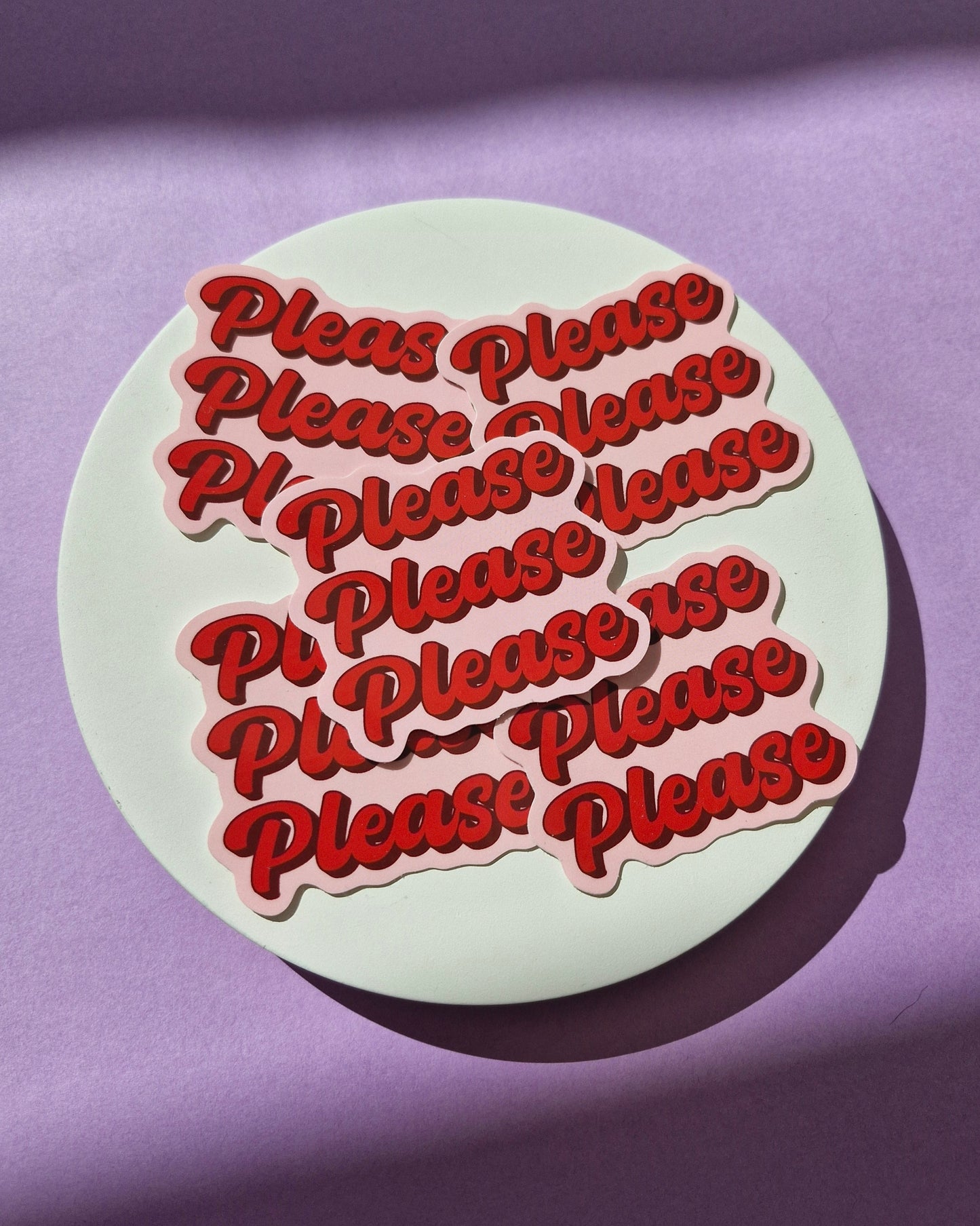 Please Please Please - Sabrina Carpenter Sticker