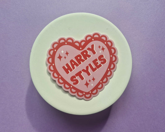 Harry Styles Heart Sticker