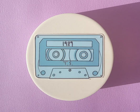 1989 Album Inspired Cassette Tape Sticker