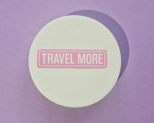 Travel More | Sticker