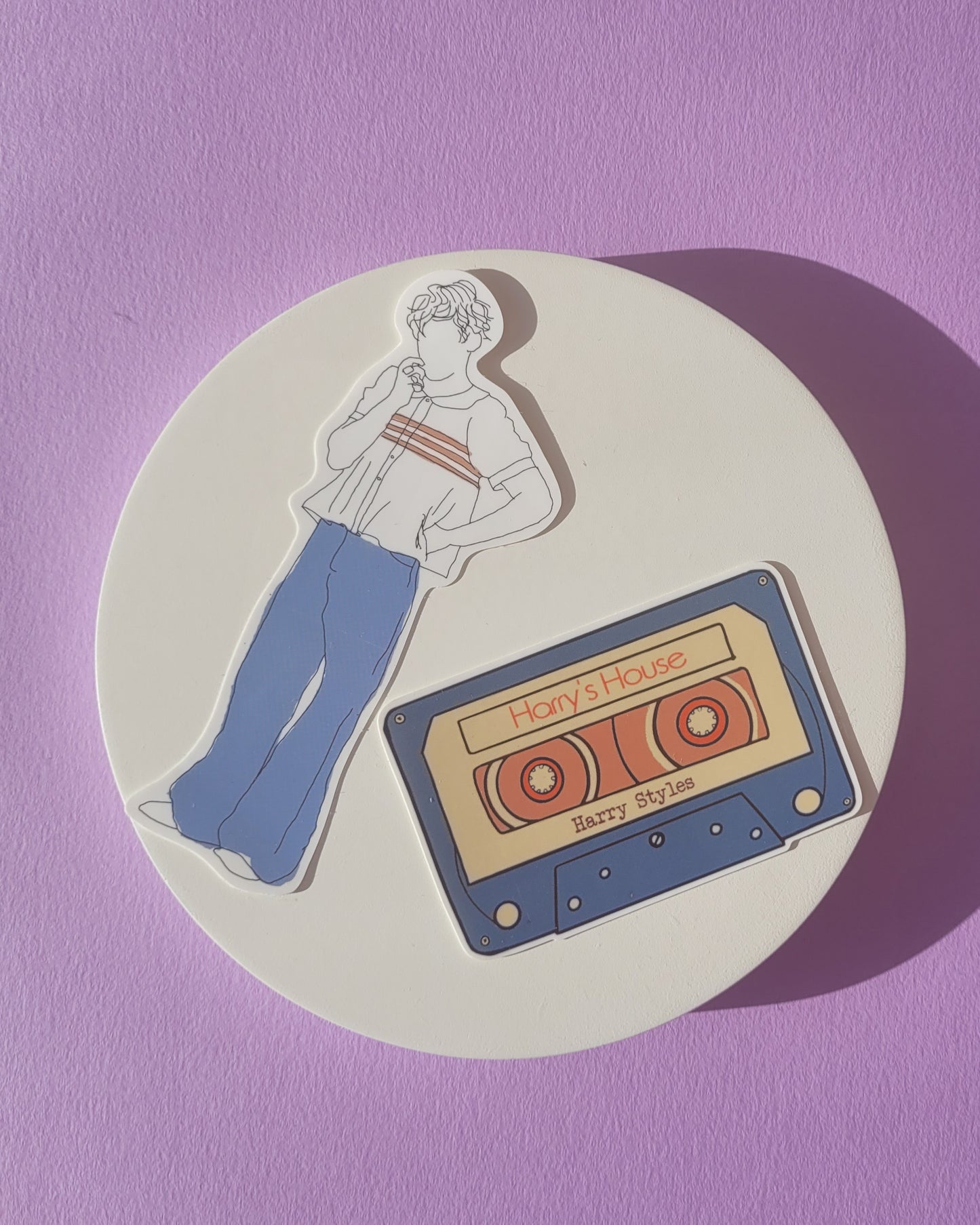 Harry's House Inspired Cassette Tape - Harry Styles Sticker