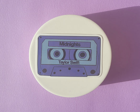 Midnights Album Inspired Cassette Tape Sticker