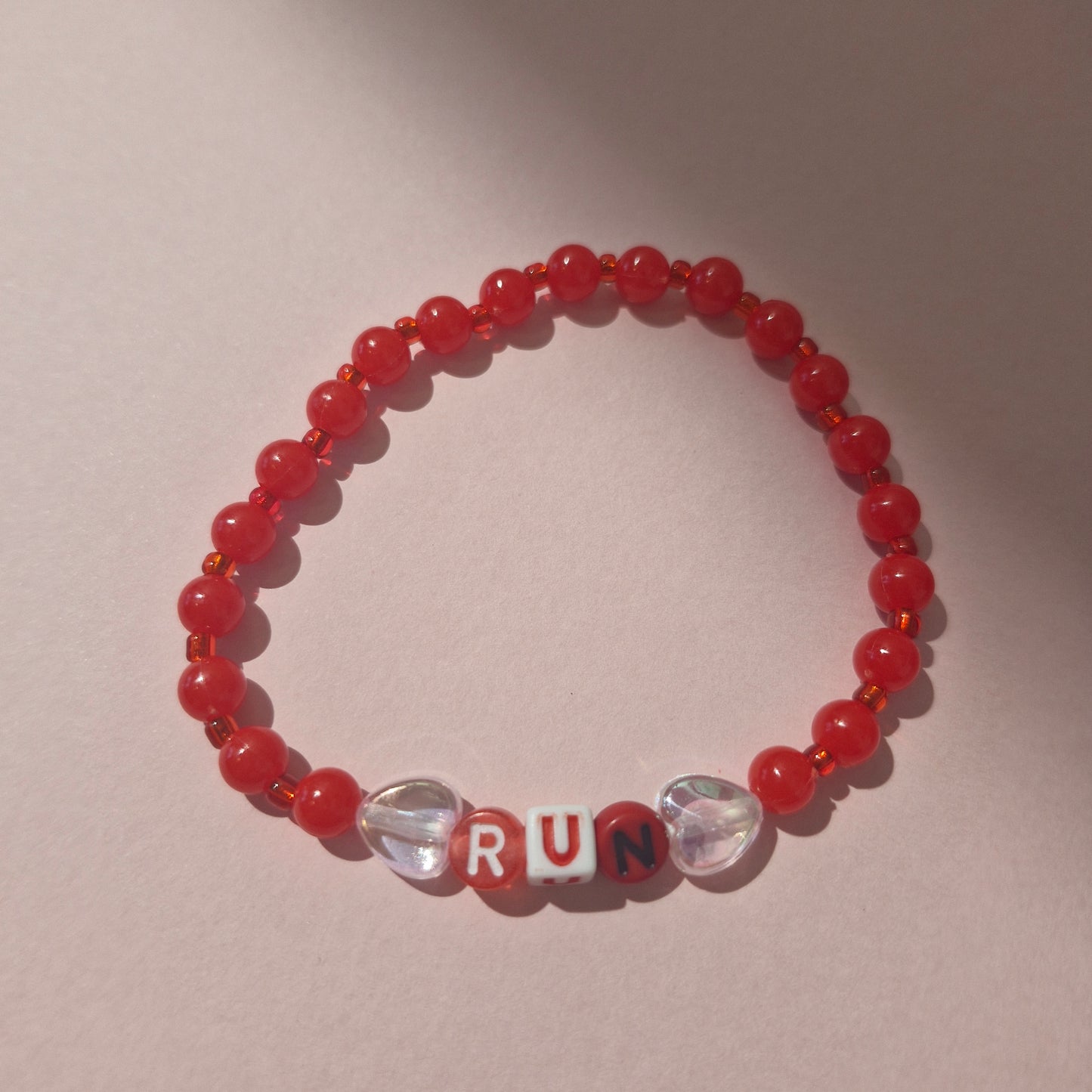 Run - Red - Taylor Swift Friendship Bracelet