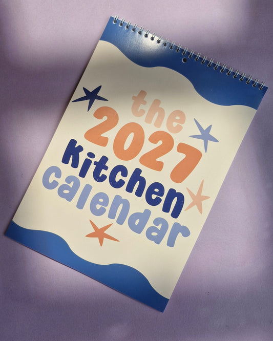The Kitchen Calendar | A4 Wall Calendar 2027