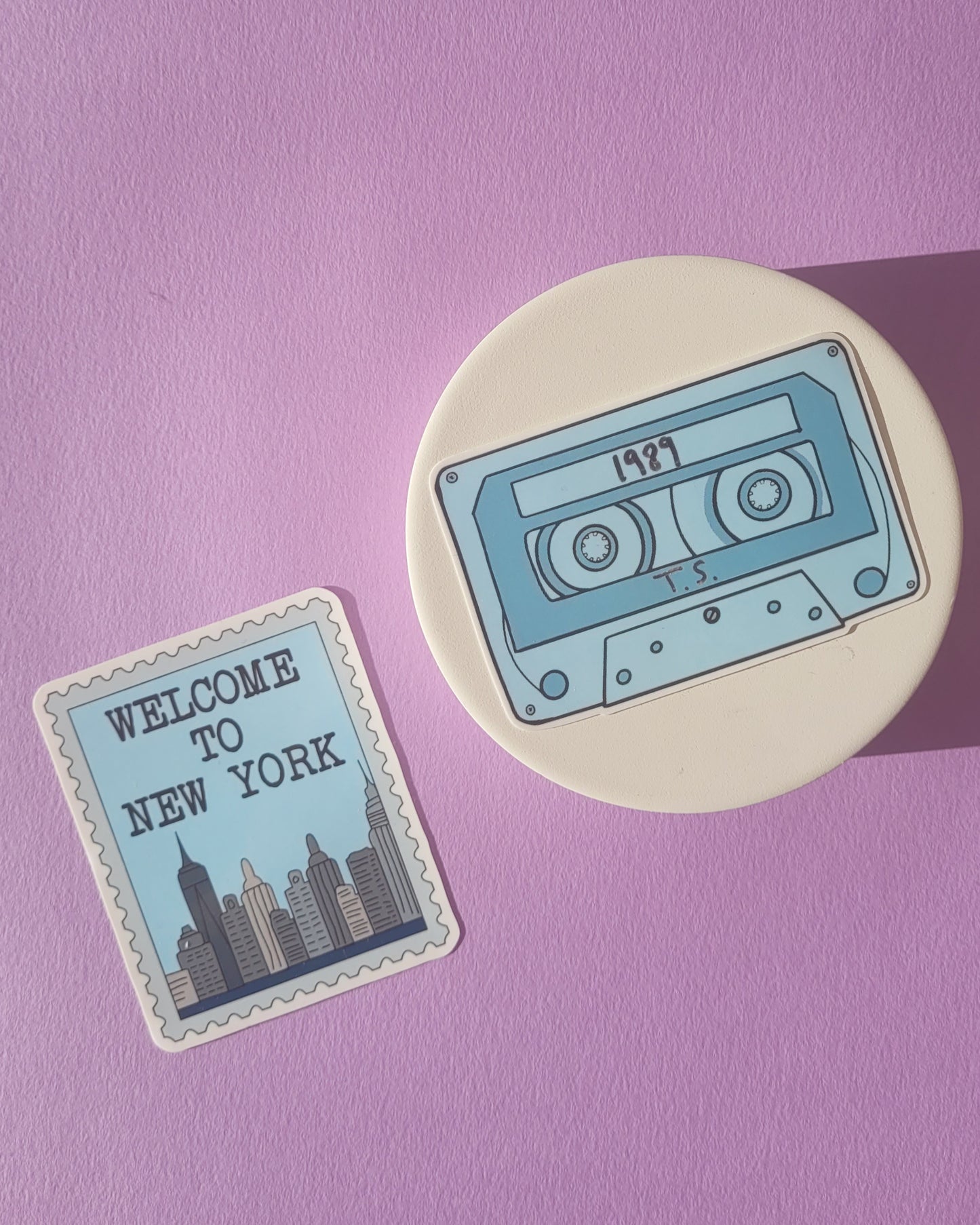 1989 Album Inspired Cassette Tape Sticker