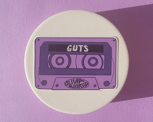 Guts Inspired Cassette Tape - Olivia Rodrigo Sticker