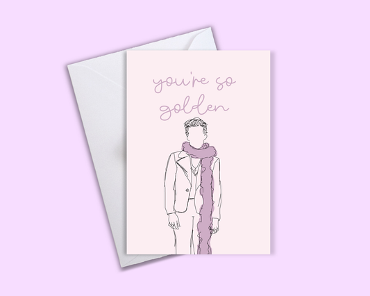 You're So Golden - Greeting Card